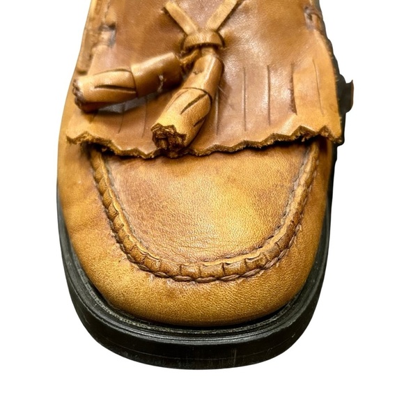 G.H. Bass & Co. Weejuns “Marietta II” Leather Tassel Loafers - Size 6M - Picture 3 of 10